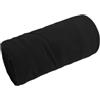 perfk Fodera per Sacco a Pelo in Pile Lenzuolo per Dormire Morbido e Confortevole, Fodera per Coperta in Lenzuolo per Viaggi, Trekking, Campeggio Sportivo, Nero