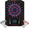 KOTO darts KOTO - Bersaglio Elettronico Royal Star 315, 6 Freccette Soft, 48 Giochi, Oltre 315 Varianti, Display LED, per 1-8 Giocatori