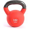 Rebecca Mobili FitAndFun Kettlebell Ghiria Neoprene Rosso Fitness Gambe Braccia Casa Palestra 16kg (Cod. SP5033)