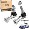 10L0L Set di estremità del tirante del carrello da golf, kit giunto sferico, filettatura sinistra e filettatura destra per Club Car DS 2004-up e Carryall dal 2009 in poi, OEM # 102022601 102022602