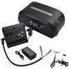 JHKJ Batterie per Bici elettrica al Litio da 24 V 13 Ah 15 Ah 17,5 Ah, per reggisella di Bici elettrica, per sedie a rotelle, 48 V 36 V 10,4 Ah 14 Ah, per Bici Pieghevole,36v 10.4ah