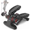 PROIRON Stepper Fitness con Bande di Allenamento e Display Multifunzione - Mini Stepper per l'esercizio di Glutei, Braccia, Gambe, Vita e Fianchi, Peso Massimo Utente 120kg (Bianco)