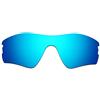 HKUCO Lenti Compatibile/Sostituzione per Oakley Radar Pitch Occhiali da Sole Rosso Polarizzato