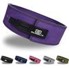 Barbelts Lever Belt 10 mm, cintura Powerlift, 100% pelle, cintura per sollevamento pesi, cintura per allenamento della forza (nero, S)