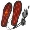 Generico Solette riscaldate Solette riscaldate elettriche ricaricabili | Scaldariscaldatore esterno in peluche corto USB,Solette termiche elettriche antiscivolo, solette scaldapiedi lavabili per uomo e donna