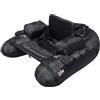 DAM Camovision Belly Boat con pompa d'aria - Galleggiante da pesca ad alta galleggiabilità - Tessuto poliestere mimetico, design spazioso, 2 camere d'aria separate, 2 tasche laterali per pescatori