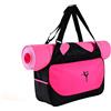Suszian Borsa per stuoia grande per yoga Compatta, Borsa per stuoia per yoga Borsa tote Impermeabile Borsa per palestra da palestra per sport di grande capacità, adatta alla maggior parte dei tappetini