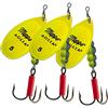 Mepps Aglia Fluo Spinner Gr 2, confezione da 3