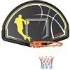 SPORTNOW Canestro Basket per Bambini e Adulti 110x90x70 cm Ovale