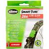 Slime 2 x Bike camere d'Aria 26 x 1,75 - 2,125 valvole Schrader riempite per sigillare e Riparare istantaneamente Le forature.