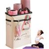 Generisch Supporto per tappetino da yoga - Cesto portaoggetti per la palestra, supporto per rulli in schiuma e cinghia da yoga | Pratica conservazione per fasce di resistenza, ottimizza lo spazio della tua