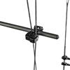 Generic Scivolo per Tiro con L', Pressa per Compound, Scivolo per Cavi String Splitter Roller Glide Lega di Alluminio Tiro con L' Compound Accessori per Compound