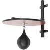 Chensyo Speed Bag Platform Heavy Duty Speed Bags for Boxe Regolabile Speed Bag Piattaforma Kit con Punching Ball per Boxe, Esercizi di percussione, con supporto regolabile in altezza, Speedbag (colore legno)