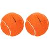 QUARKZMAN 2 Pcs Palline Da Tennis Pre-Tagliate Scivoli Per Gambe Arancione | Accessori Universali Per Deambulatori, Di Mobili, E Protezione Del Pavimento, Per Deambulatori
