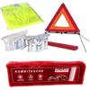 MR-Style Cassetta del pronto soccorso, per automobile, con gilet e triangolo, rosso, conforme a DIN 13164