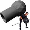 Fnaekier Attacco per bilanciere, in gomma naturale, robusto, compatibile con bilancieri olimpici da 5 cm, barra a T, per pressa, rematore, spin, split squat, per palestra e casa