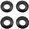 VERAWE 4Pcs Universal Canoa Zattera Pagaia Anelli Anelli Paraspruzzi Pagaia Accessori di Ricambio