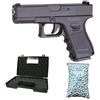 Saigo Defense Confezione Pistola Airsoft Modello Galaxy G.15 Spring/Interamente in Metallo/Potenza 0,5 Joule/Fornita con Accessori