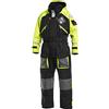Fladen Rescue System, 845XY, Tuta da immersione, galleggiante, con protezione termica, certificato EN 393 e ISO-15027-1, Nero e giallo., X-Small - 30 to 50kg - Chest 106cm