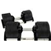 Generico Set Manubri Regolabili Horizon 2-32kg - Pesi con selettore a Scatto con Increm. 2kg - Dumbbell Compatti per Home Gym - Fitness & Forza e Bodybuilding - Manubri con Impugnatura a Rotazione (2x32Kg)