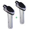 PIMAR marine equipment PIMAR coppia di portacanne a incasso 30° inox aisi 316 lucidato a specchio barca pesca