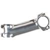 ZECHAO Attacco Manubrio MTB, Lega di Alluminio 31,8 * 28,6 mm 6070/80/90/100/110/120/130 mm Attacco Manubrio Bici da Montagna Argento Lucido Gambi Manubrio (Color : 7 Degree, Size : 130mm)