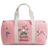 Generico ''Yoga vibes'' Borsa Sportiva Personalizzata con nome Borsone Palestra Allenamento Danza Palestra Borsone da viaggio in Tessuto Idea regalo Ragazza Natale Donna Compleanno