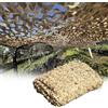 GZDXBF Reticolato da Camuffamento Rete Mimetica in Rotolo per Campeggio Caccia Ombra Tenda Beige 2mx2m 1mx4m 5mx8m 6mx6m Telo Vela Ombreggiante Tessuto in Poliestere 150D(Material:10x15m/32.8x49.2ft)