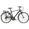 Adriatica Bazam - Bicicletta Touring Uomo 28 City-Trekking Boxter HP, Cambio a 21 Velocità, Telaio in Alluminio, Taglia 50, Bianco Ghiaccio