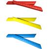 HKUCO Red/Blue/Yellow Compatible/Replaceable Silicone Leg Set for Oakley Minute 2.0 Sunglasses Earsocks Rubber Kit