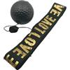 Generic Set di Pugno Palla Reflex Ball Fascia - Fascia per Pallone da Boxe, Fascia per Pallone Riflesso Di Boxe | Attrezzature Per Allenamento, Box Ball per Ufficio, Casa, Sala