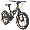 BIKESTAR Bicicletta bambini 4 anni da 16 pollici telaio in alluminio | Bici per bambino et bambina Mountainbike con freno V-Brake | Blu Verde