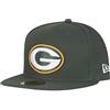 New Era Green bay Packers Solid Green On Field NFL cap 59fifty 5950 Fitted Limited Edition