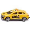 Siku 1565, Audi Q4 e-tron per Assistenza Stradale, Auto Giocattolo, Metallo/Plastica, Giallo, Con Gancio di Traino, Ruote in Gomma, Barra Luminosa Gialla