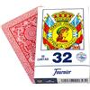 Fournier - Mazzo di carte, colore blu/rosso (F20993)