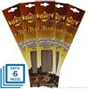 Juicy Jay's 120 INCENSI AL GOLOSO PROFUMO DI CIOCCOLATO by JUICY JAY'S | SET DA 6 BLISTER DA 20 BASTONCINI