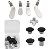 Dakexiong Pagaie di controllo Elite 9 in 1 per Xbox Elite 2 Core, D-Pads di ricambio per controller Xbox Elite 2 Core, levette per controller Elite Series 2 Core, accessori per Xbox One Elite 2 (argento)