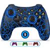 ELISWEEN Controller multifunzione wireless per Nintendo Switch/Lite/OLED - Controller Switch compatibile con Android, IOS, PC Windows, Switch Pro Controller Caratteristiche LED, movimento, vibrazione, turbo,