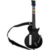 DOYO Wii Guitar Controller per Nintendo Wii - Controller di gioco wireless Guitar Hero e Rock Band con tracolla - Compatibile con Guitar Hero Series, Rock Band 2 & 3 (non per Rock Band 1) - Nero