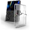 Zhixteu Custodia Protettiva per ANBERNIC RG35XX PRO, Protezione per Console di Gioco, Cover in TPU, Pellicola Antigraffio, Accessori per Console Portatili (Trasparente)