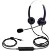 Garosa Cuffie per Computer Cablate USB con Microfono, Disattivazione del Controllo del Volume, Cancellazione del Rumore per Chiamate Online, Giochi per PC Portatili e Uso in Ufficio