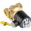 ERYUE Tipo N/O della Struttura Compatta Dell'elettrovalvola a Solenoide Elettrica D'ottone per il Mezzo del Gas Dell'olio Dell'acqua Dell'aria Scena applicabile: Misurazione del Controllo Liquido