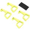 Generic Supporto per Piedini di Raffreddamento Pro Supporto Orizzontale Robusto e Durevole per Console di Gioco Migliora la Dissipazione del Calore per Ventole 4 Materiale ABS (YELLOW)