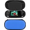 JOEBO Custodia protettiva rigida per PS Vita, custodia protettiva rigida per Vita, impermeabile e antiurto, piccola borsa da viaggio per console di gioco, caricabatterie, cavi, auricolari e altro