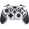 Yanmis Controller di Gioco Cordless RGB, Joystick Effetto Hall, 7 Colori, Pulsanti Programmabili Controller di Gioco con Vibrazione a Doppio Motore (BLACK)