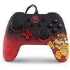 PowerA Controller cablato PowerA per Nintendo Switch - Bowser, Gamepad, Controller di gioco, Controller cablato, Con licenza ufficiale