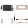 Generico Per Retroid Pocket 5 Custodia Protettiva in Silicone Anti-caduta e Antigraffio, Custodia Morbida Tinta Unita per Console di Gioco Retro Pocket 5. (Bianco)
