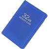 Generic Scheda di Memoria per Console di Gioco da 32 MB FMCB1.966 Ad Alta velocità per, Scheda Dati di Gioco Esterna Portatile, Facile da Usare, 1 Confezione (BLUE)