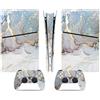 YLMKMVLCZC Pelle Decalcomania Per PS5 Slim Skin Digital Edition Console E Controller Vinyl Cover Skins Wraps Resistente Ai Graffi Compatibile Con 83697 Avvolgimento Della Pelle