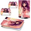 GALSOR Protettivo Pelle Decalcomanie Anime Console Per PS5 Disk Edition 2 Controller Pellicola Vinile Avvolge, Durevole, Resistente Graffi 94258 Senza Bolle E Senza Residui